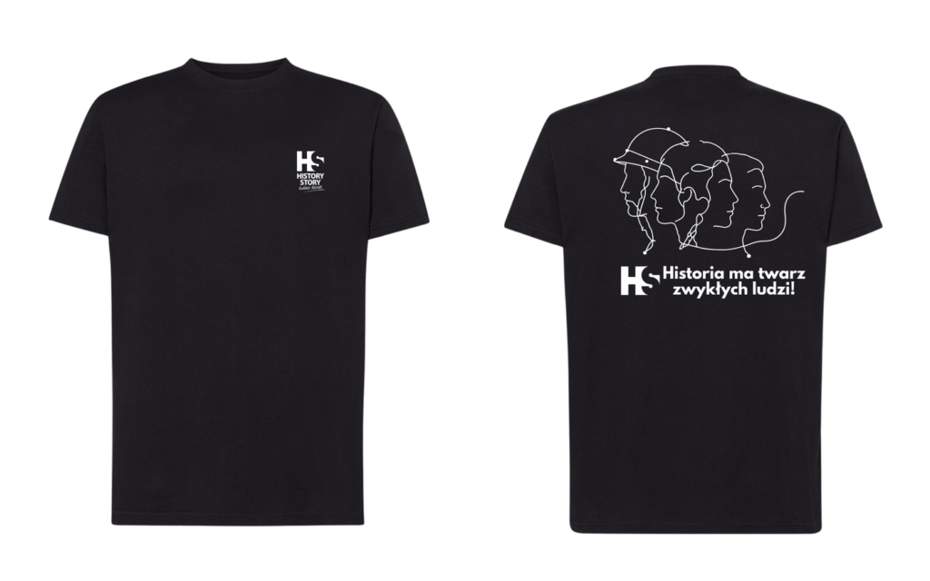 T-shirt HISTORIA MA TWARZ ZWYKŁYCH LUDZI
