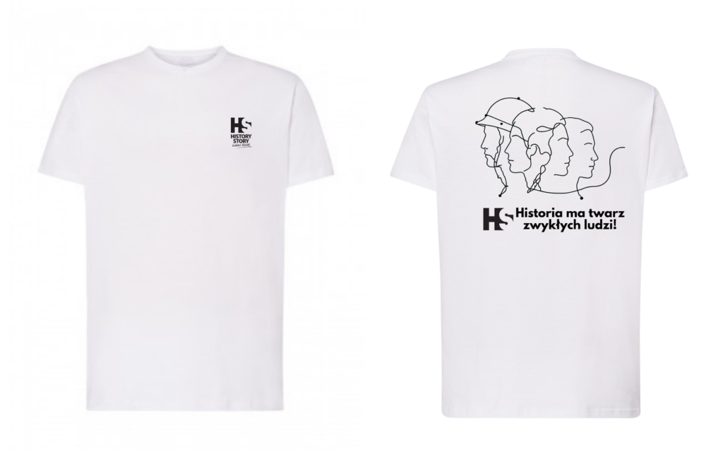 T-shirt HISTORIA MA TWARZ ZWYKŁYCH LUDZI
