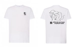 T-shirt HISTORIA MA TWARZ ZWYKŁYCH LUDZI