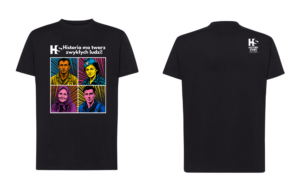 T-shirt HISTORIA MA TWARZ ZWYKŁYCH LUDZI KOLOR