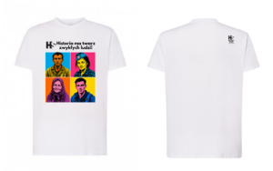 T-shirt HISTORIA MA TWARZ ZWYKŁYCH LUDZI KOLOR